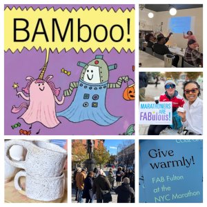 Collage of Things happening in FAB Fulton in Nov.